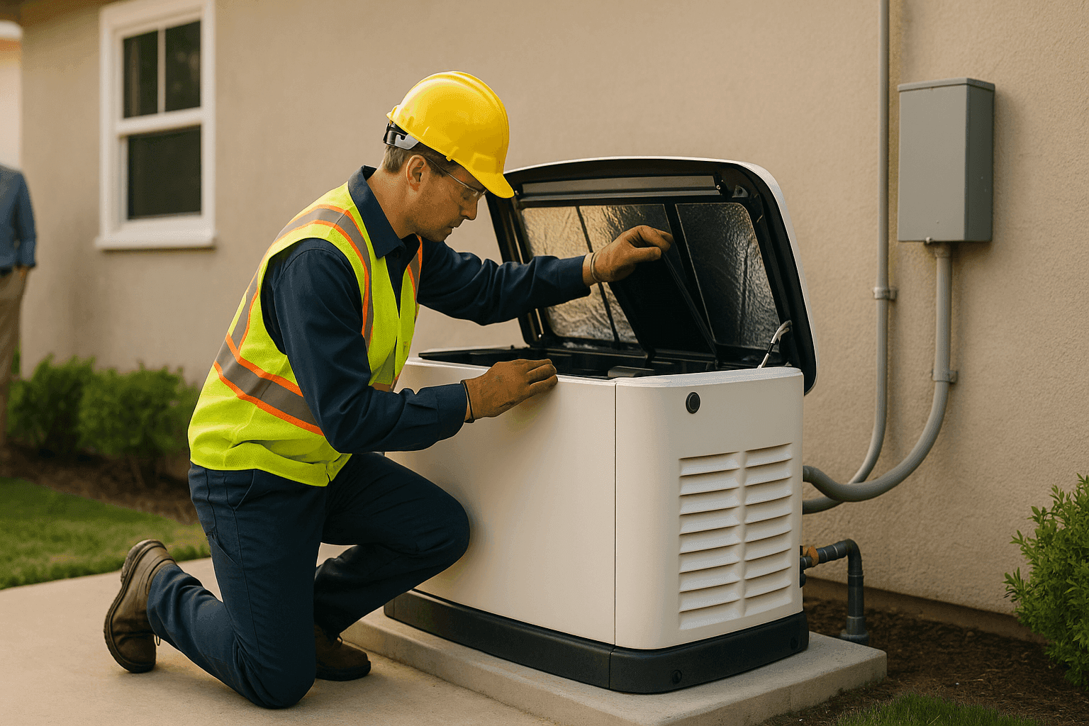 Photo of hvac work related to "Backup Generators for Homes: Installation, Maintenance and Storm Prep"